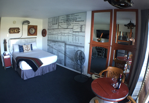 Queen Theme Room with Marina View and Balcony (Non-Pet Friendly) Photo 1